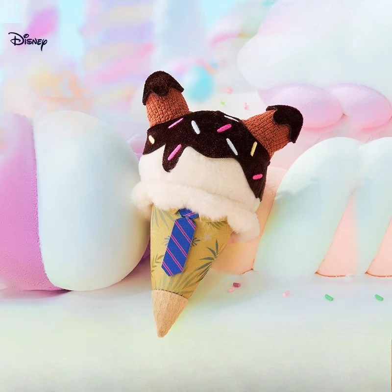 

Disney Zootopia Plush Keychain -Chocolate Sundae Cone Design, Cute Dessert Party Carnival Collectible Gift for Christmas