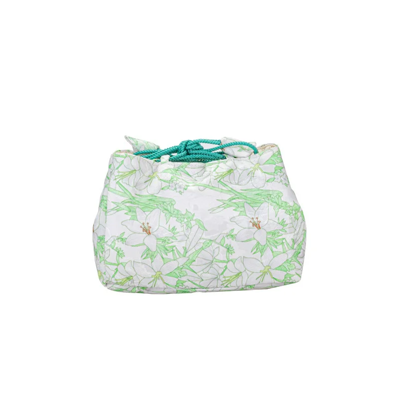 Thickened Tea Set Storage Bag Portable Travel Tea Set with 1 Teapot & 2 Cups | Outdoor Quick Tea Set Organizer view 5