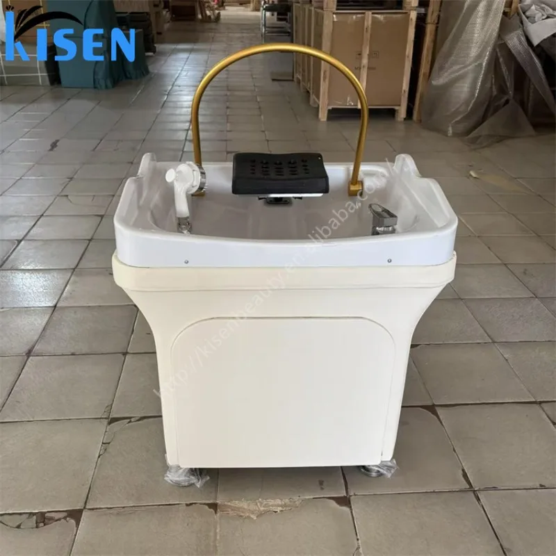 Water Circulation Head Therapy Shampoo Basin Portable Bac Salon SPA Hair Herbal Soup Treatment with Fumigated Steam