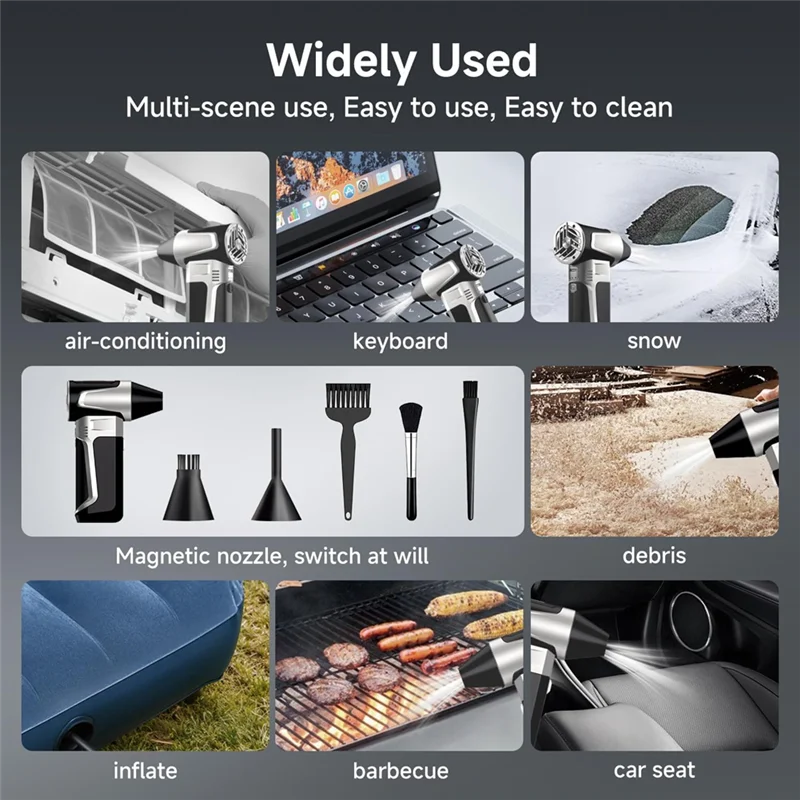 ABZA- منفضة الهواء المضغوط 	   منفاخ توربو جت منفاخ توربو جيت، منفضة هواء توربو فائقة القوة اللاسلكية