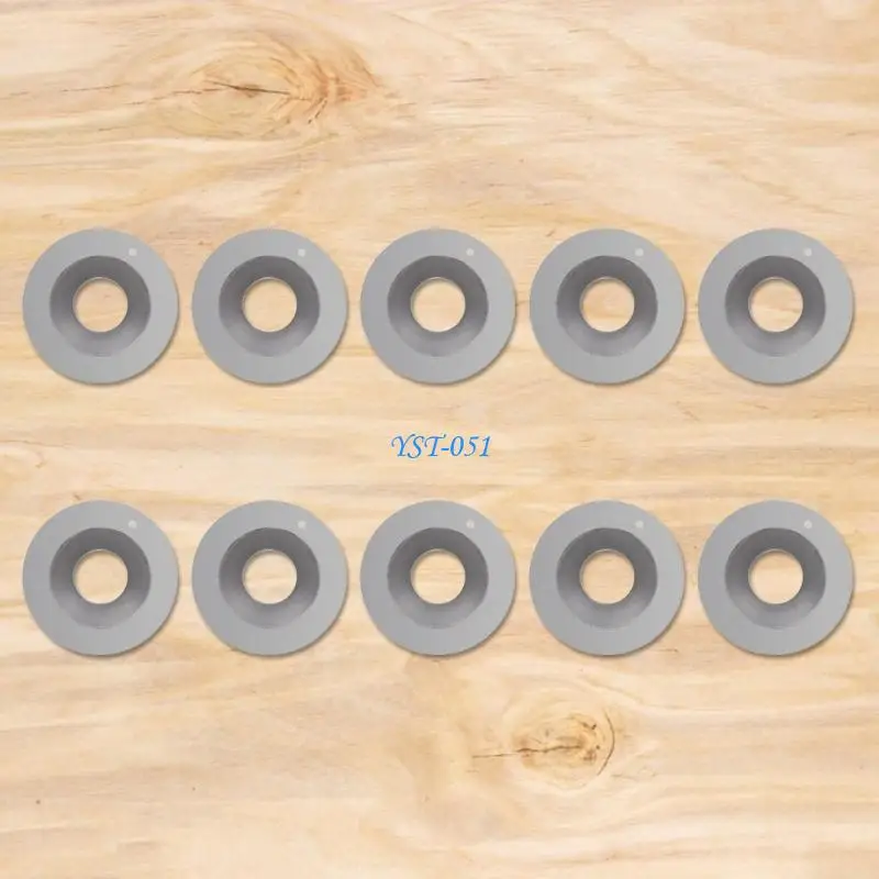 E15A 10pcs Turning Inserts Cutters Replacement of Round Square Woodturning Tool Practical Insert Cutters Accessory