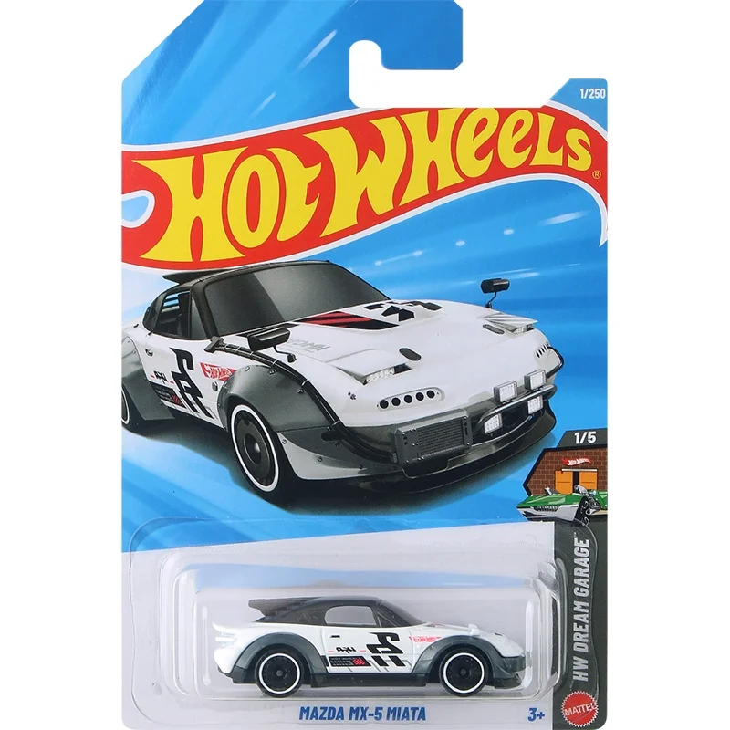 Coche Original Hot Wheels Mazda MX-5 MIATA juguete para niño 1/64 vehículos fundidos modelo de aleación Dream Garage Juguetes regalo de cumpleaños 2026B