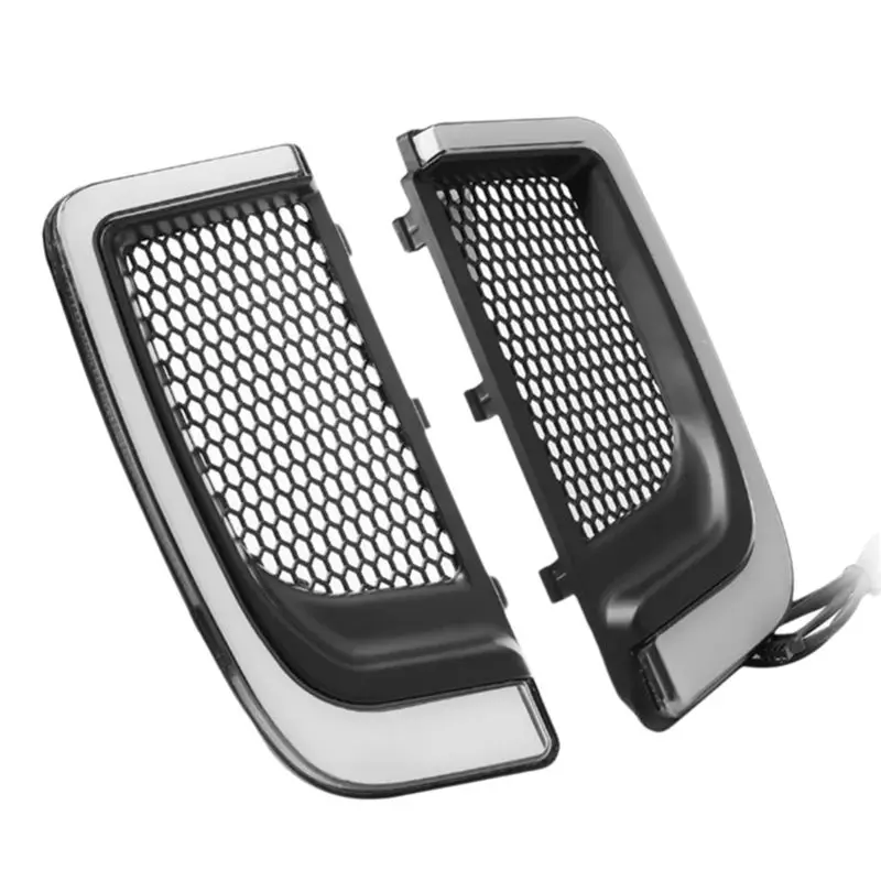 

Classy-Motorcycle Turn Signal Light Leg Guard Light LED Running Light For Electra Glide Road Glide Street Glide