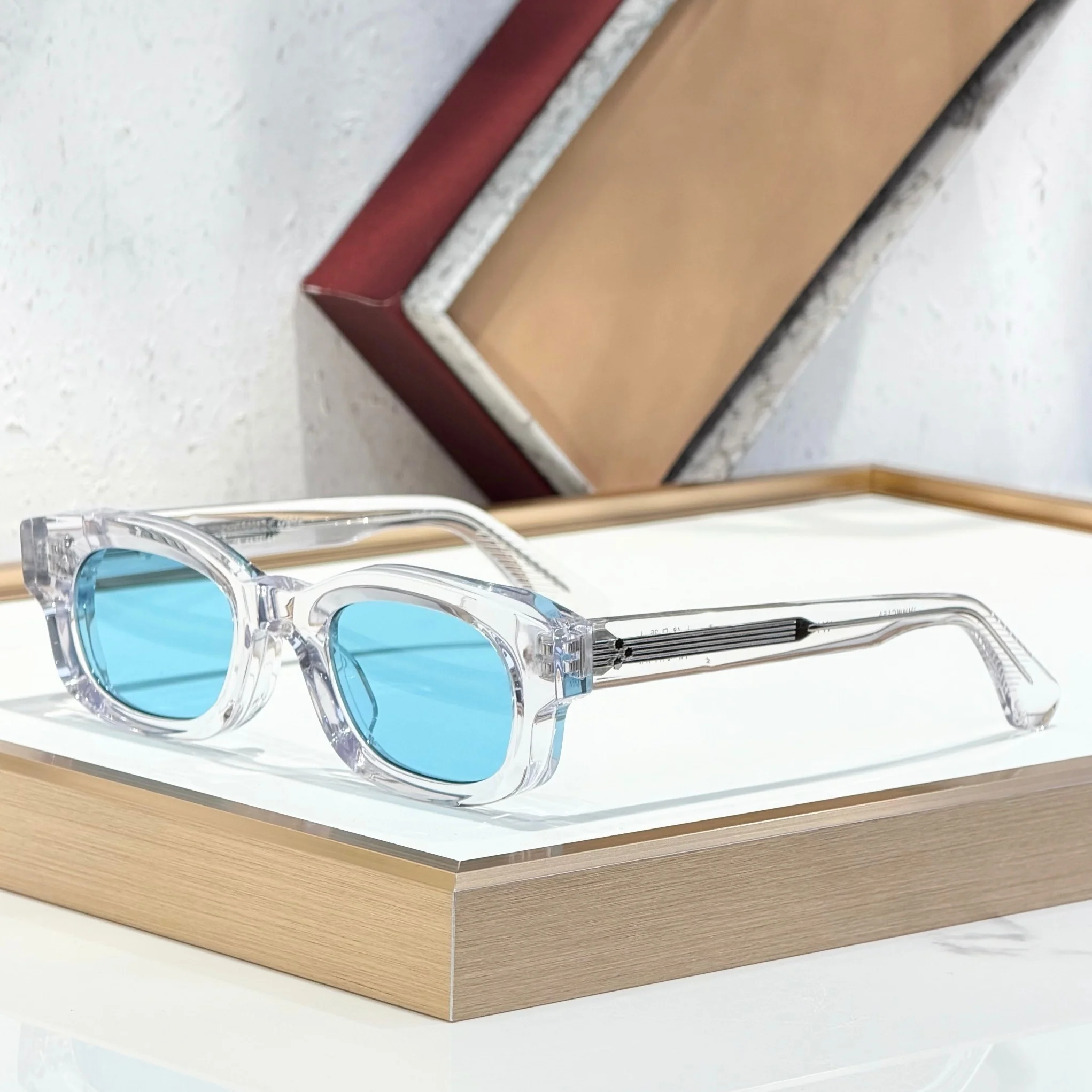 WHISKEYCLONE حجم 48-25 نظارات شمسية عالية الجودة للرجال الكلاسيكية النساء الفاخرة العلامة التجارية مصمم نظارات الموضة UV400 #6