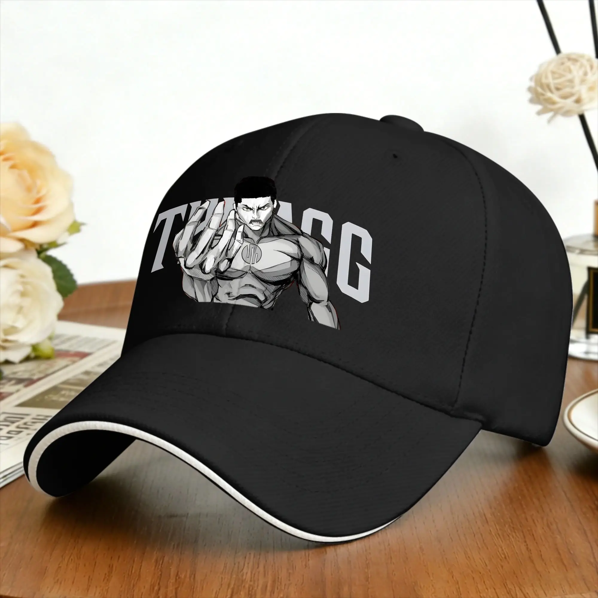 The Brutal Ruler Invincible Casual Baseball Cap  Outdoor Sport Hip Hop Hats Summer Sunscreen Snapback Cap