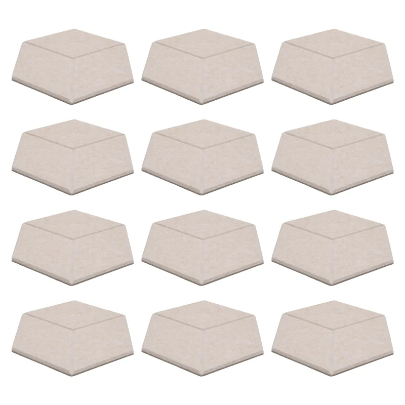 

12 PACK Acoustic Foam,Self-Adhesive Sound Proof Panels,For Sound Insulation &Acoustic Treatment