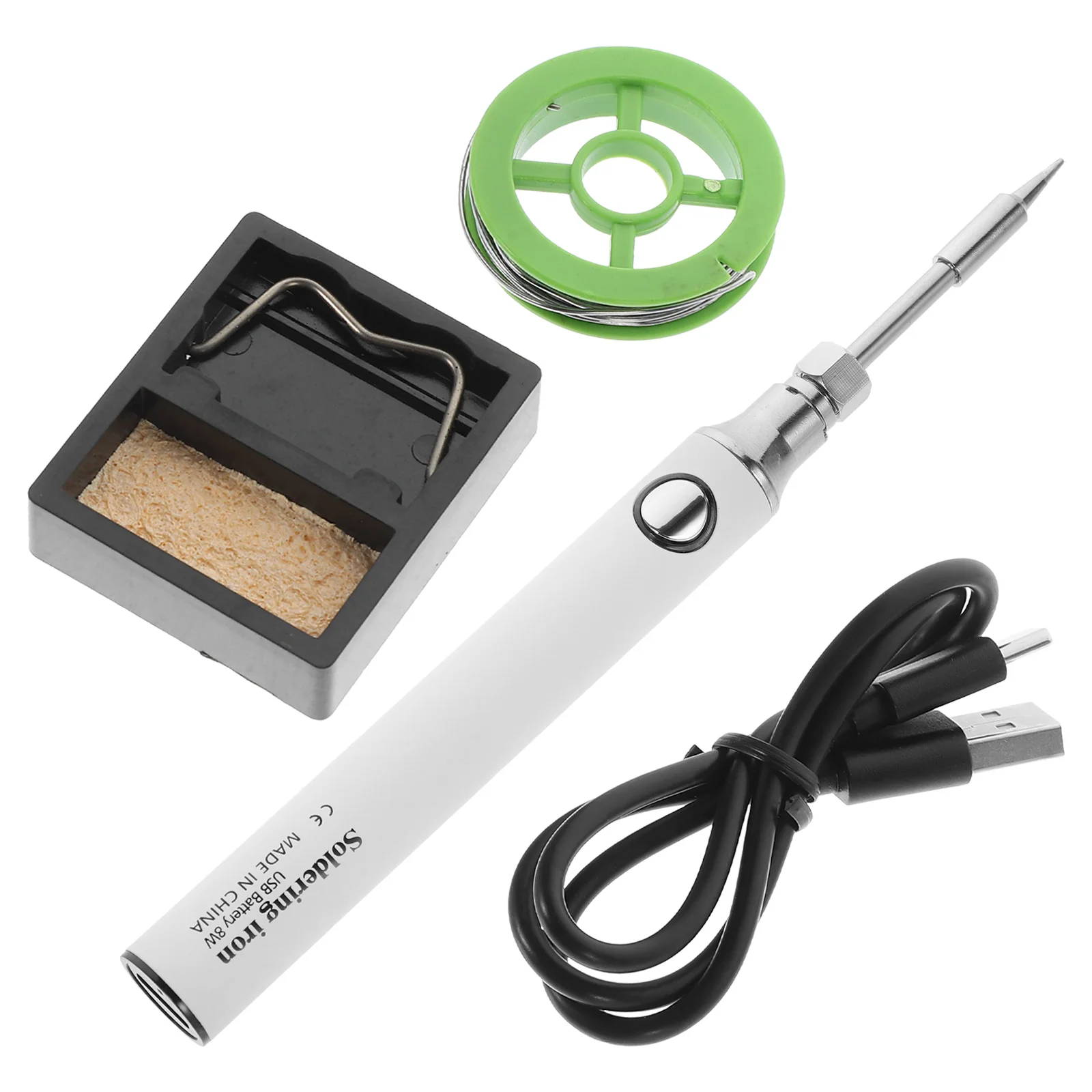 

Portable Mini Usb Wireless Soldering Iron Cordless Electric Welding Tool For Projects Home Use