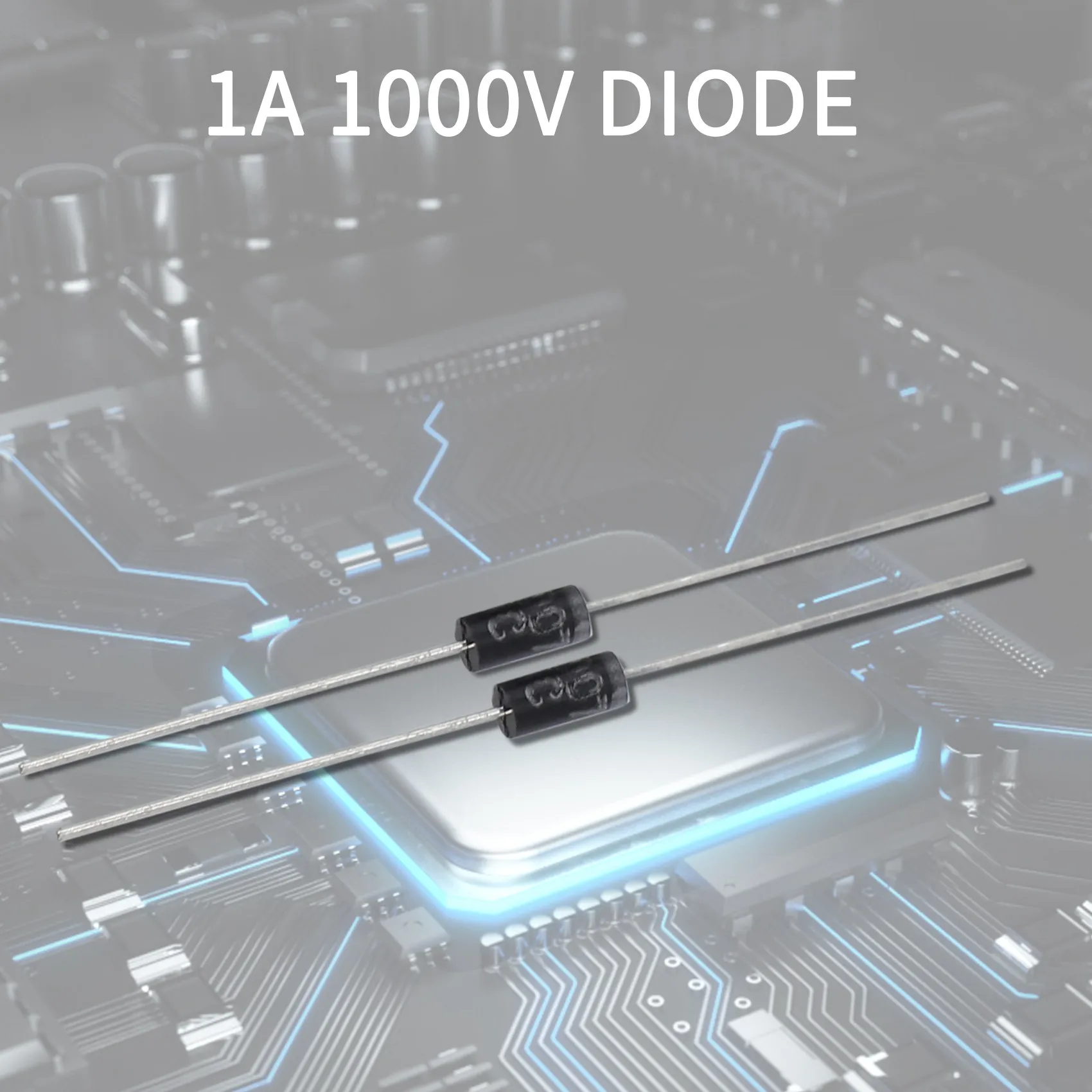 ABIK-100PCS Rectifier Diode 1N4007 IN4007 DO-41 1A 1000V