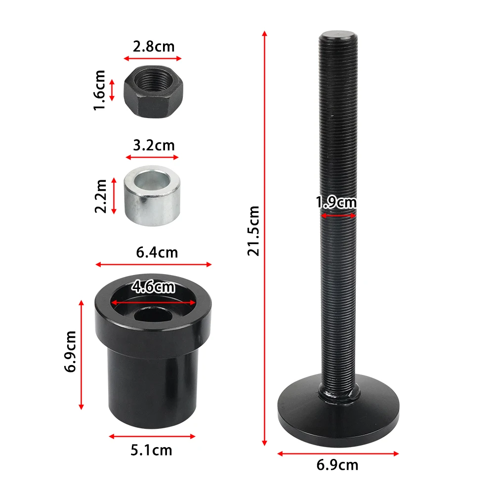 أداة تركيب الختم الجانبي للمحور الداخلي لـ Dana 30/44/60 التفاضلات الأمامية لسيارة جيب دودج فورد شيفروليه فولفو ايسوزو جاكوار #2
