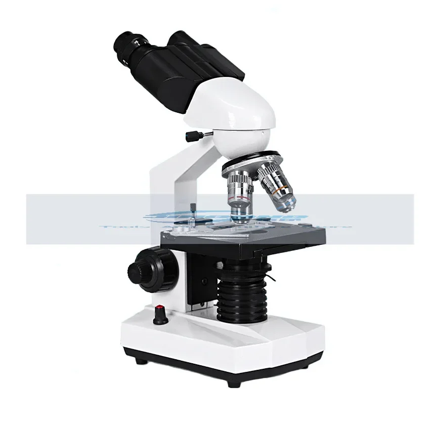 

Binocular Biological Microscope (Hinge Type) Student Teaching and Scientific Research Professional Biological Microscope 2500x