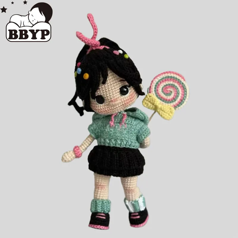 

Handmade Knitting Doll Crochet Lollipop dolls Crochet Dolls For Home Accessories Pattern Craft Toy Ornaments