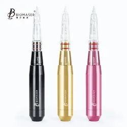 Biomaser E003 Permanent MakeUp Machine Pen Kit For Eyebrows Tattoo Pen With Speed Control Device +1 Cartridges Needles