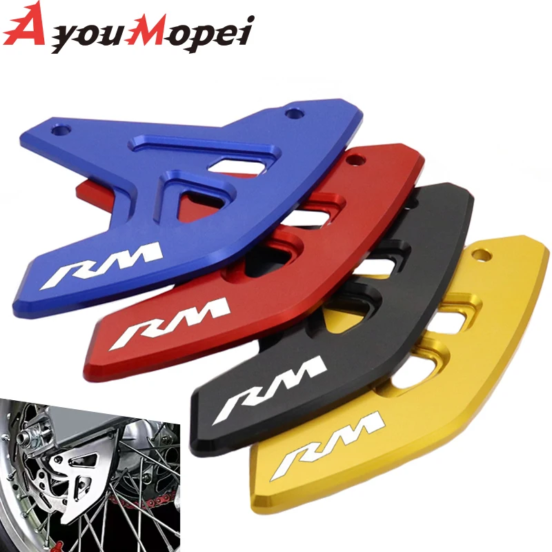 CNC Motorbike Rear Brake Disc Guard Protector Cover For Suzuki RM 125 2003-2010 RM 250 2003-2014 RM125 RM250