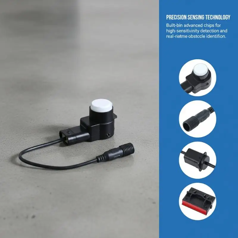 

【L】Auto Parking Radar Sensor 16.5mm 18.8mm Ultrasonic Detection High Sensitivity Compact Design for Urban Parallel Parking