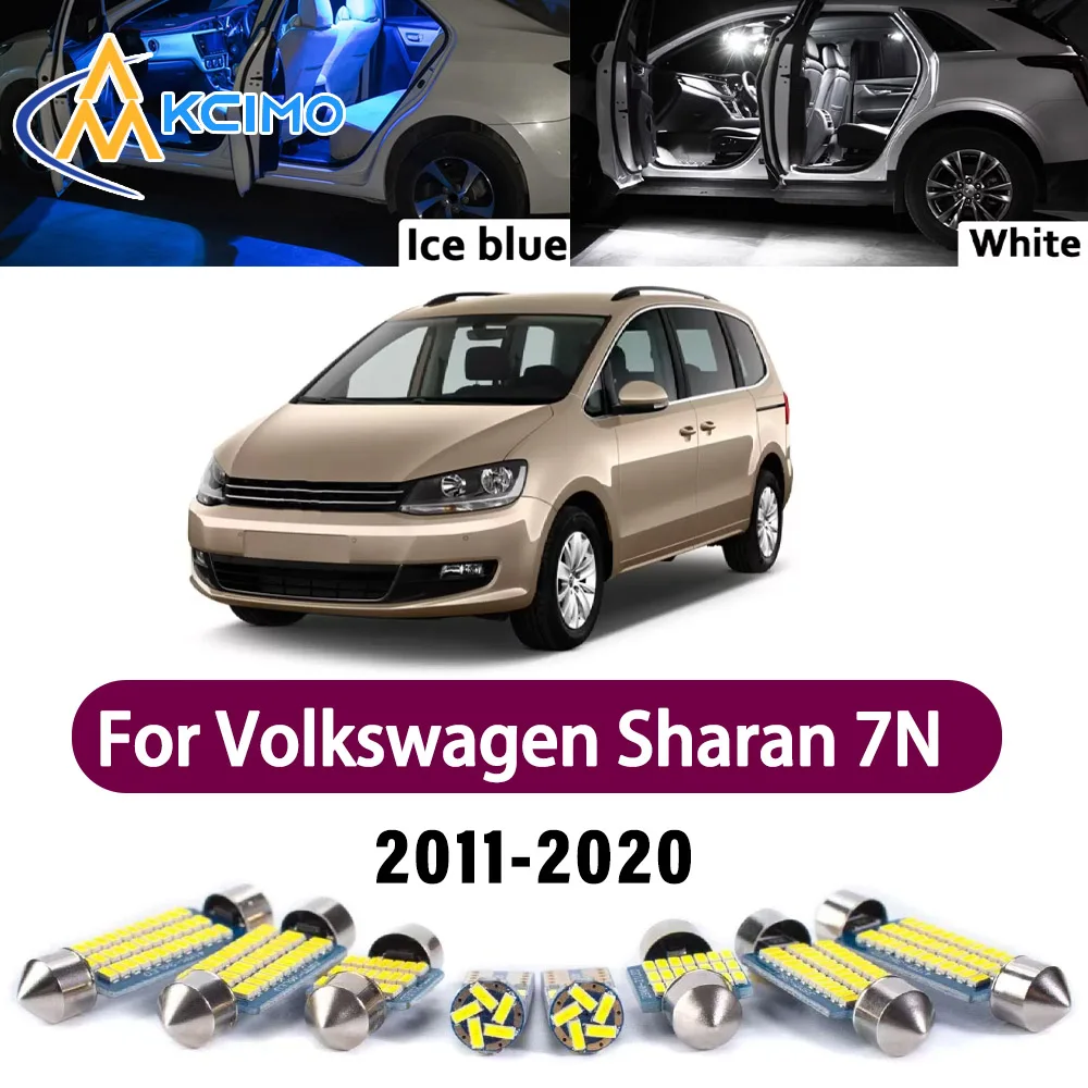 

LED Interior For Volkswagen Sharan 2011-2020 Canbus Energy Saving & Safer Car Dome Reading Trunk Lamp Auto Lighting Accessories