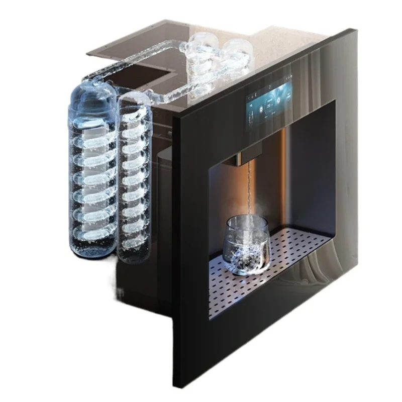 

Embedded direct drinking machine, drinking machine, household heating, cooling, water purification