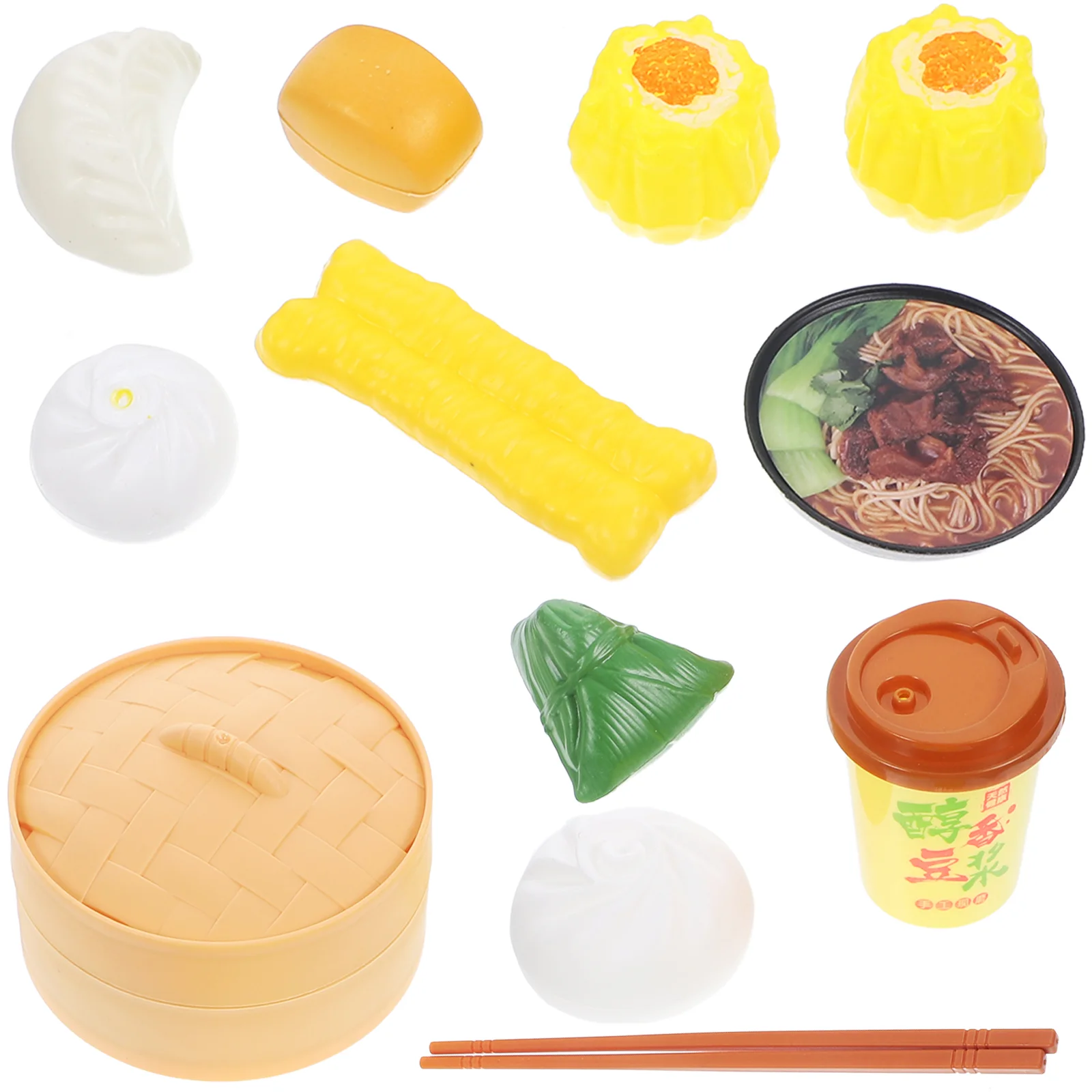 

Steamer Set Toy Cooking Steamed Buns Kitchen Plaything Pretend Interactive Toys Utensil Children's House Toddler Water Table