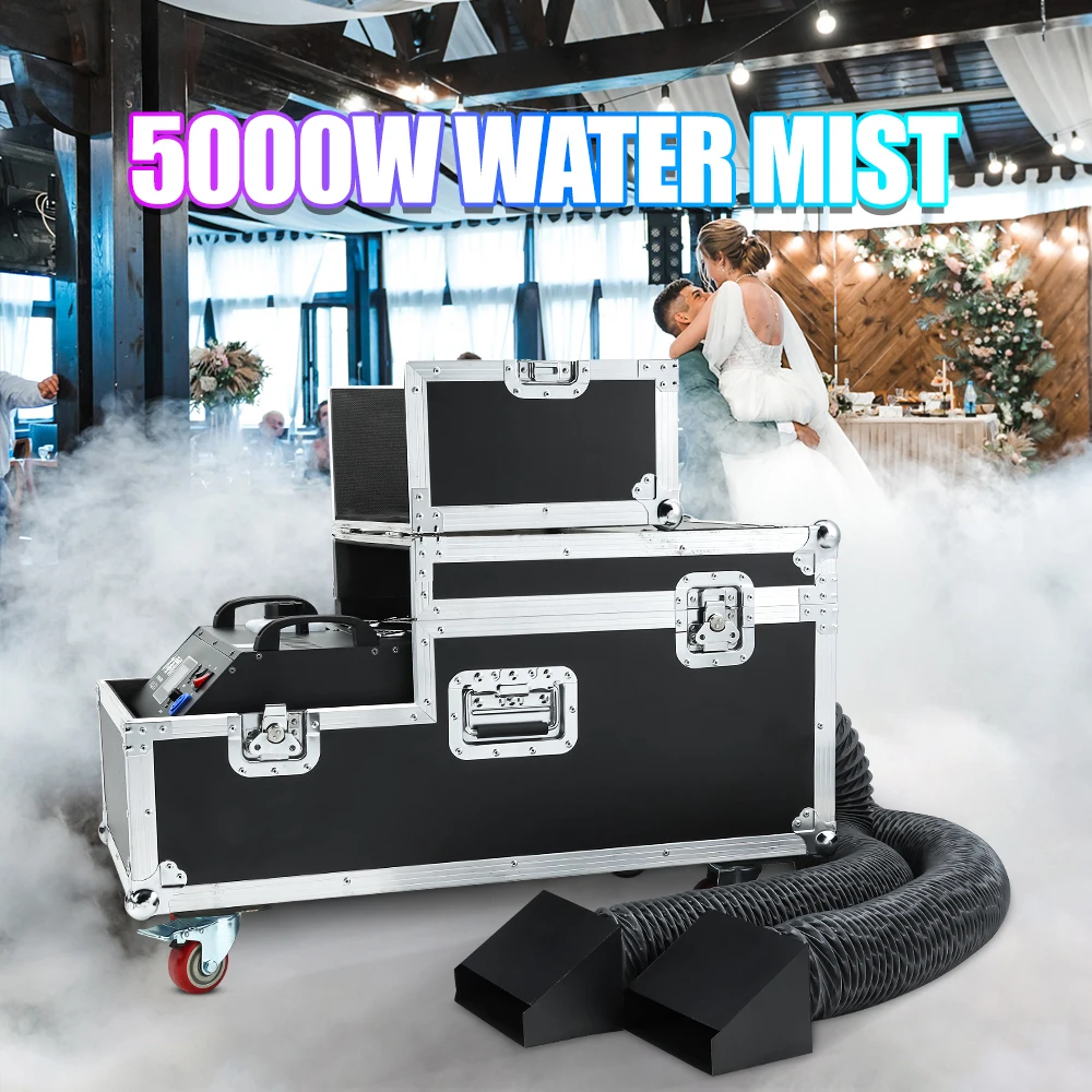 

2000W/3000W/5000W water mist machine DMX512 low fog machine can quickly deliver DJ disco family party birthday party concert