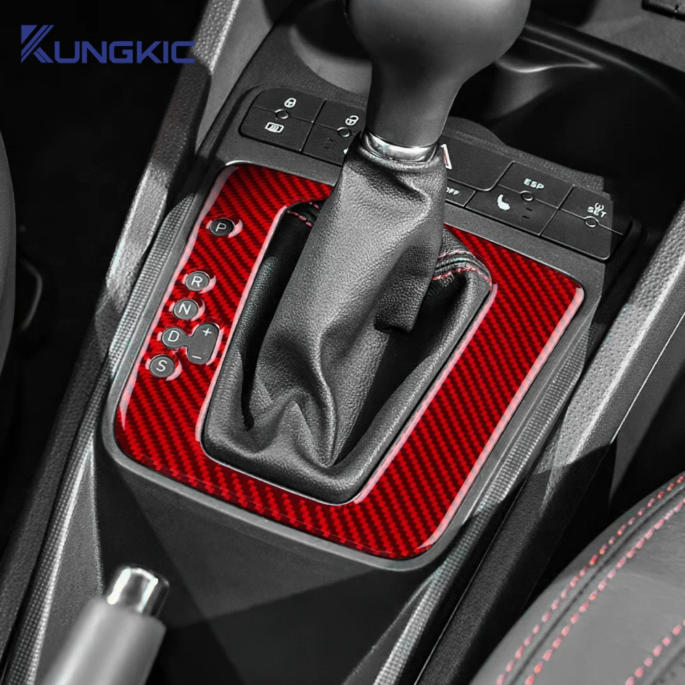 

Для Seat Ibiza 6j 2009 2010 2011 2012 2013 2014 Наклейка из настоящего мягкого углеродного волокна LHD Автомобильная панель переключения передач, аксессуары