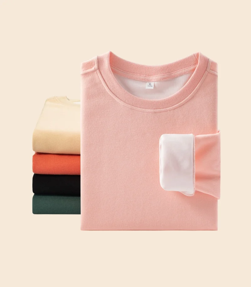 

Men Crew Neck Sweatshirts Solid Color Sweatwear Spring Outdoor Casual Daily Long Sleeve Pullover Hoodie Man Sportswear