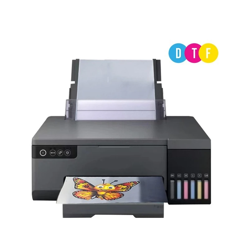 A3 2 White 4 Colors Ink L1800 Dtf Printer for T-shirt Dtf Pet Film Printing