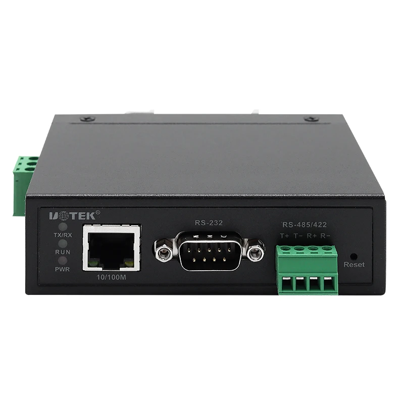 UOTEK 10/100M to 1 Port RS232 RS485 RS422 Serial Device Server TCP/IP Interface High Quality Converter UT-6001B