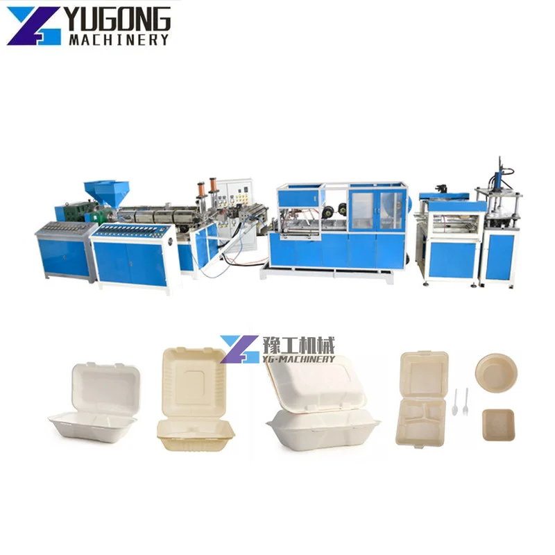 Disposable Pulp Molding Tableware Dish Bowl Production Machine Lunch Box Machine Pulp Molding Paper Tableware Dish Bowl Machine