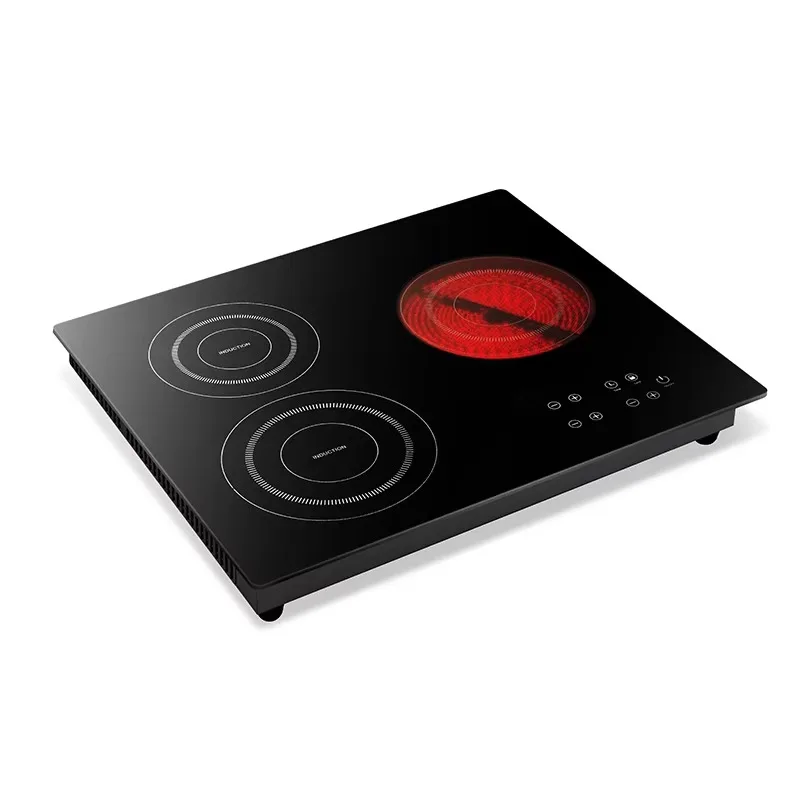 Airo Built-In Electric Cooktop Household Induction Hob with Ceramic Hob Glass Housing