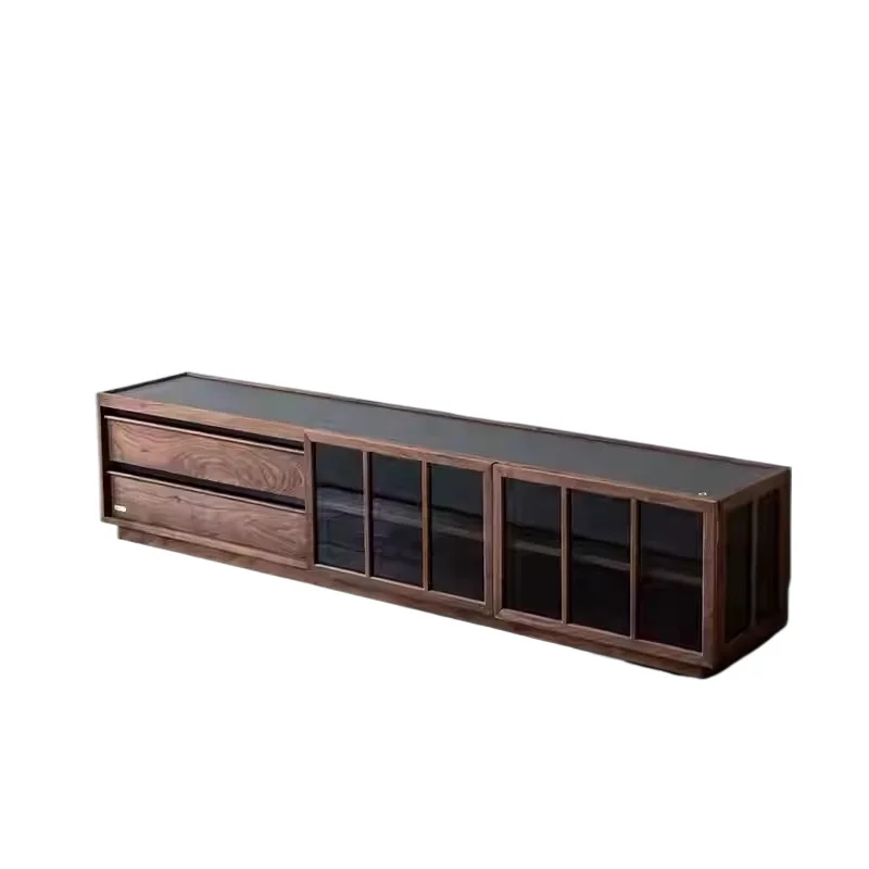 

Electric Fireplace Entertainment Center TV Stand Modern Floating Wood Console Storage Cabinet Mueble Para Televisor Furniture