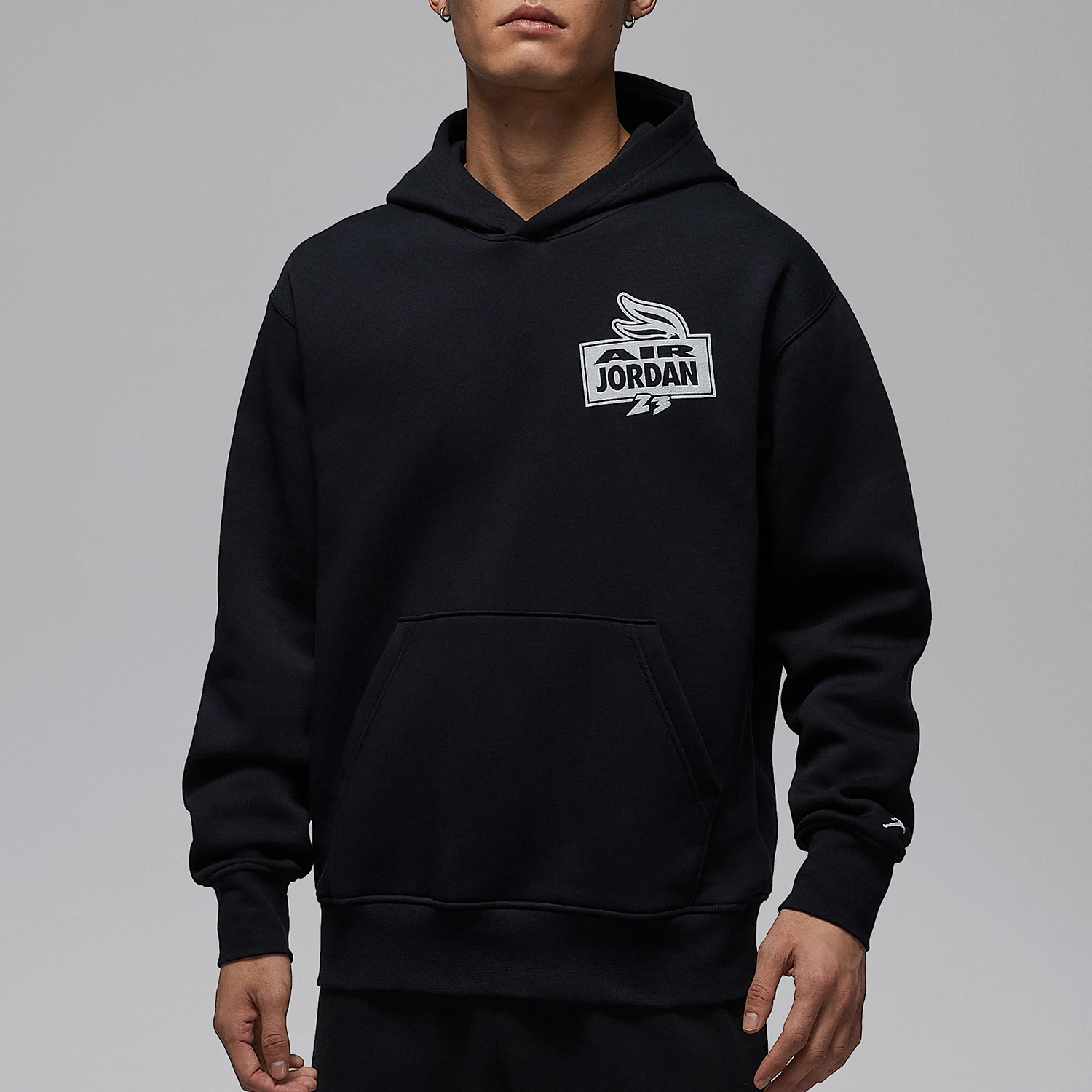 nike-authentic-jordan-men's-hooded-pullover-sports-casual-hoodie-iq6982-010