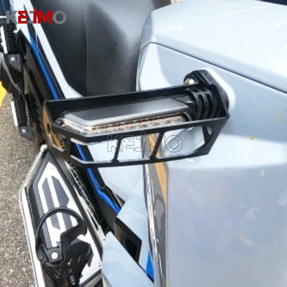 

For ZONTES 368G 703R 501G 2024 2025 2026 Motorcycle Aluminum Before and after Turn signal light protection Cover Accessorie 368G