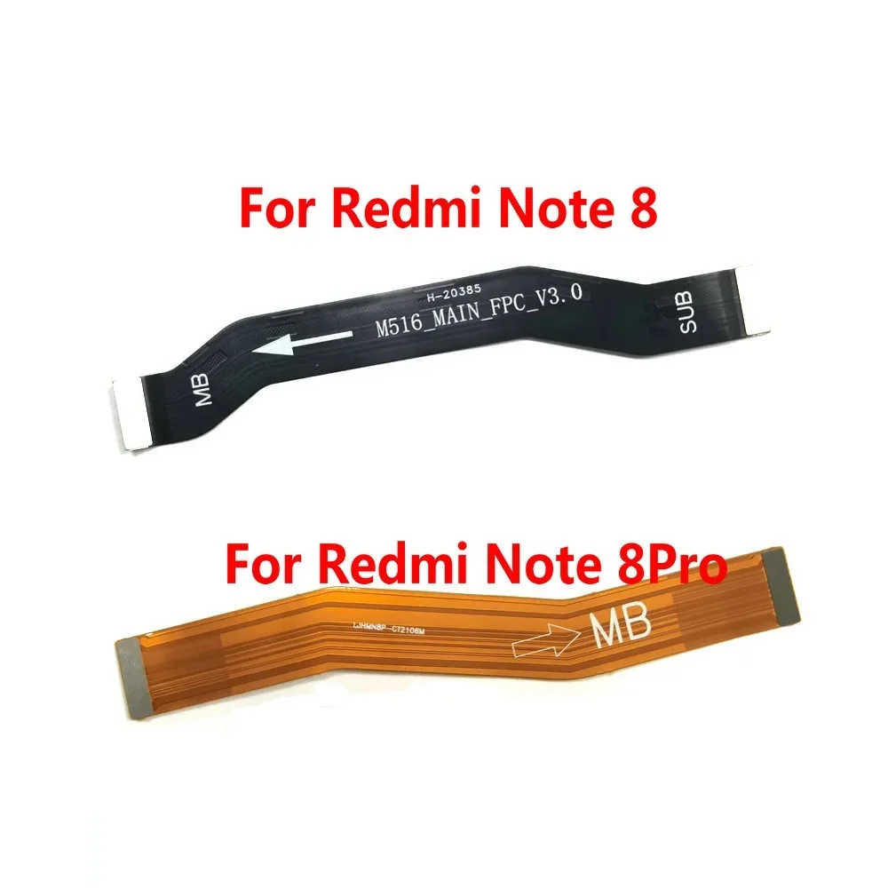 Nový podstatný deska základní deska konektor stuha flex kabel náhrada pro Xiaomi redmi nota 8 pro 8T