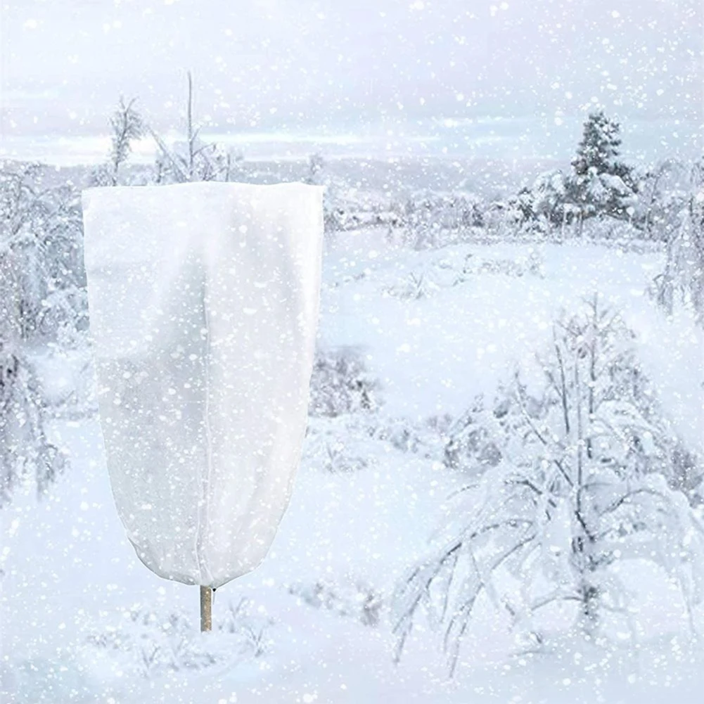 

Чехлы от мороза растений для затягивания розовых кустов для саженцев Чехлы для защиты от мороза Нетканый материал Широкое применение