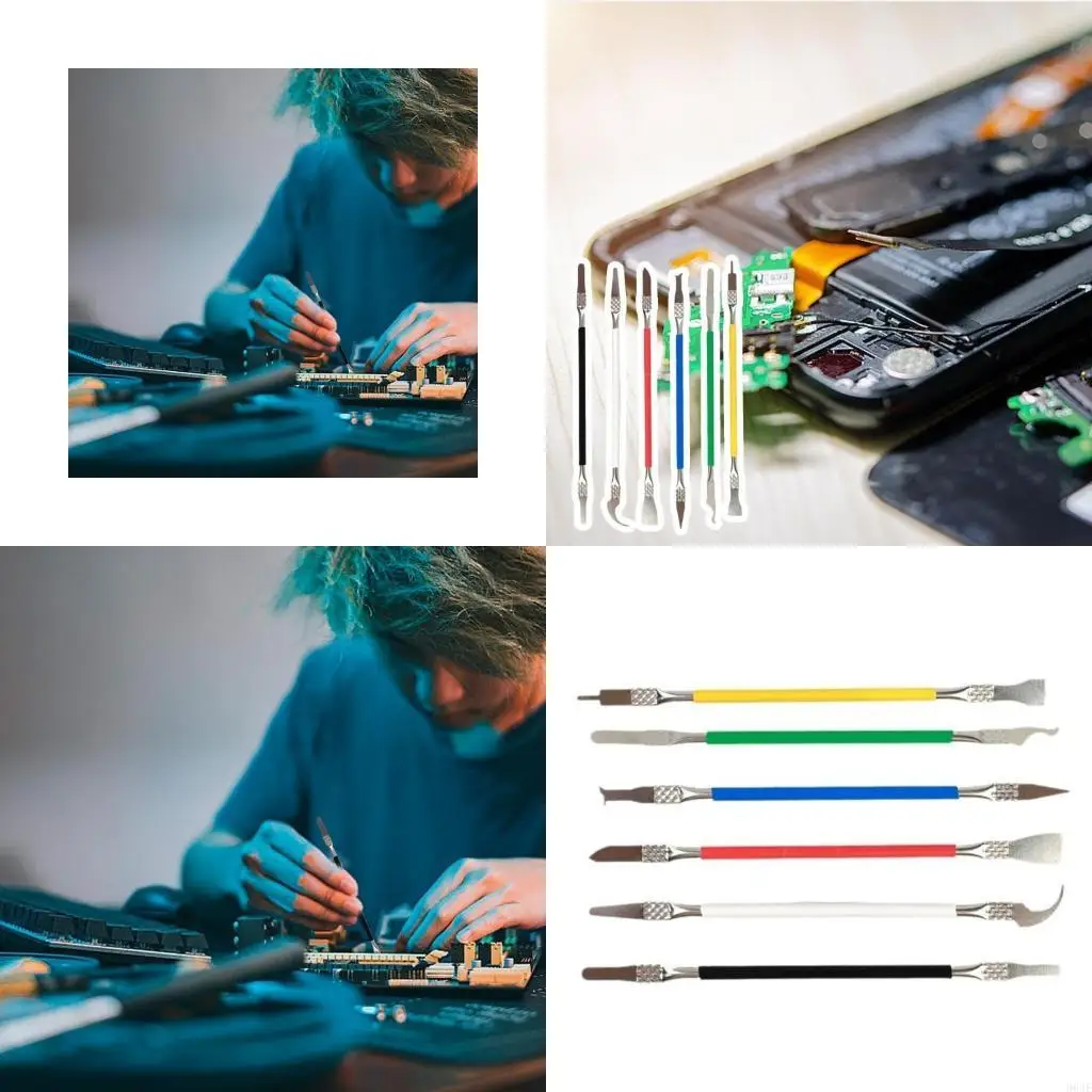 

964E Многофункциональный комплект для ремонта процессора мобильного телефона с материалами из нержавеющей стали и ABS, срока и