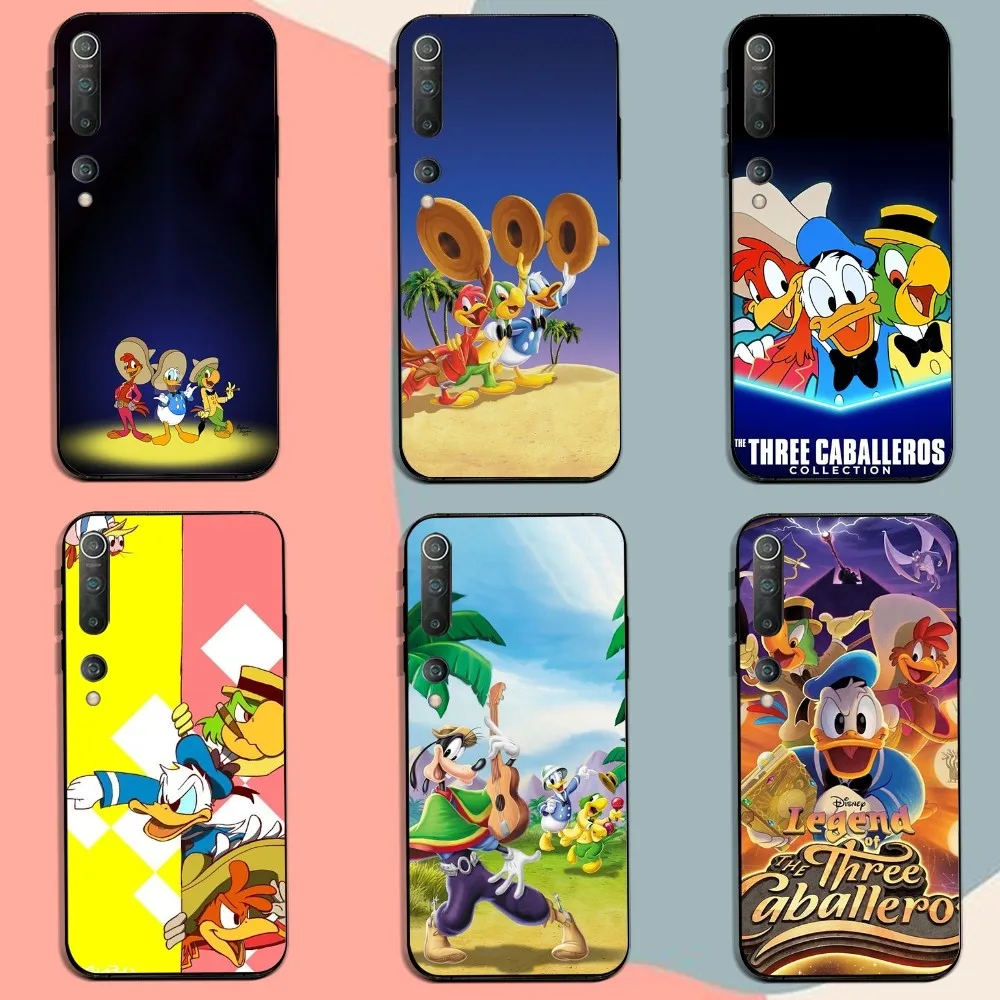 The T-Three C-Caballeros Phone Case For Xiaomi 11 Redmi Note 11 5G 8T 9A 9 10T Note8Pro Note9 12SUltra Black Case