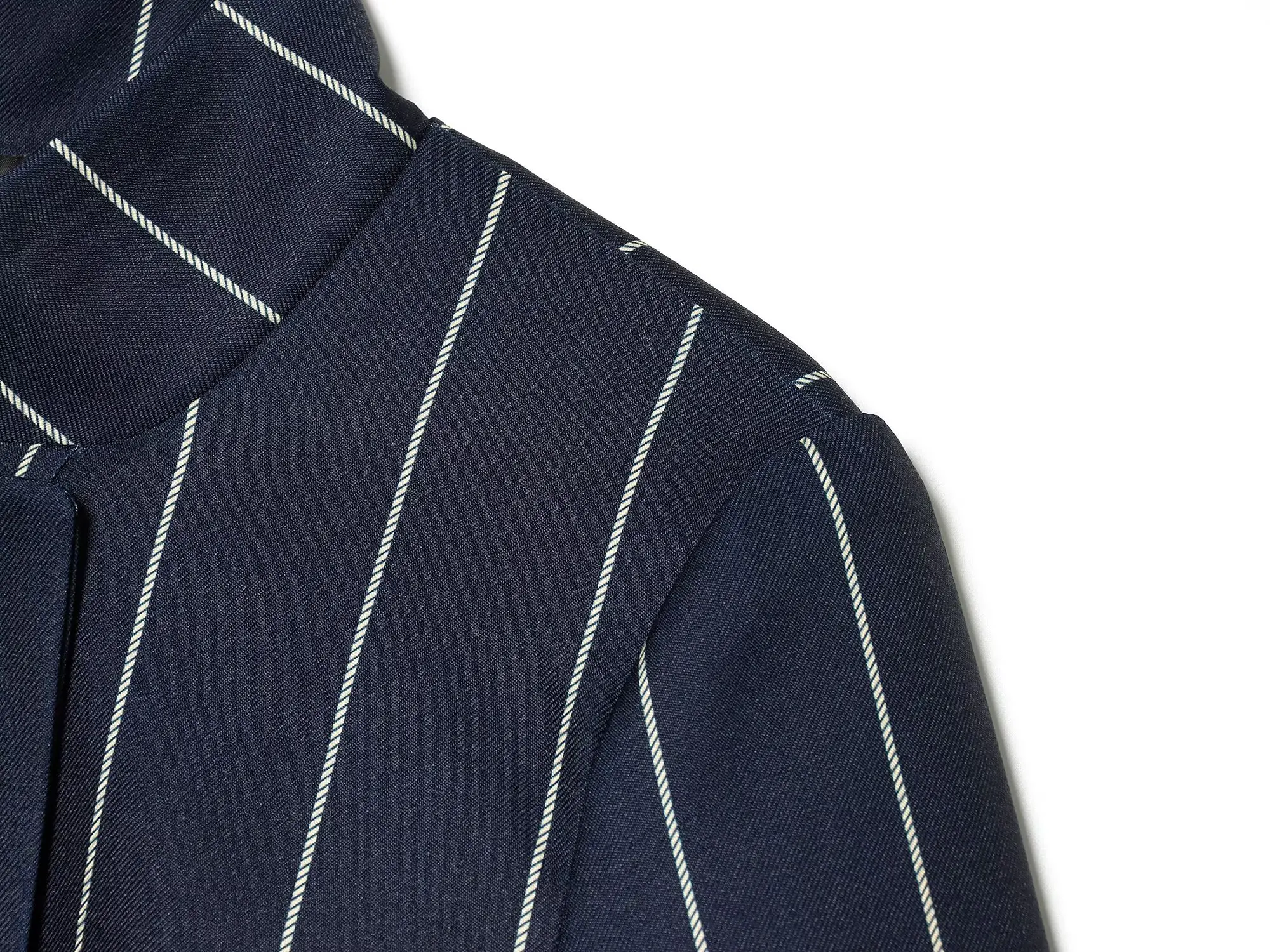 KONDALA Elegantes Pendler-Set für Damen: Gestreifter Kurzarm-Blazer und Plissierte Hose im High-Street-Stil – Sommer 2026 Trendiges Hosen-Set – Detail 9