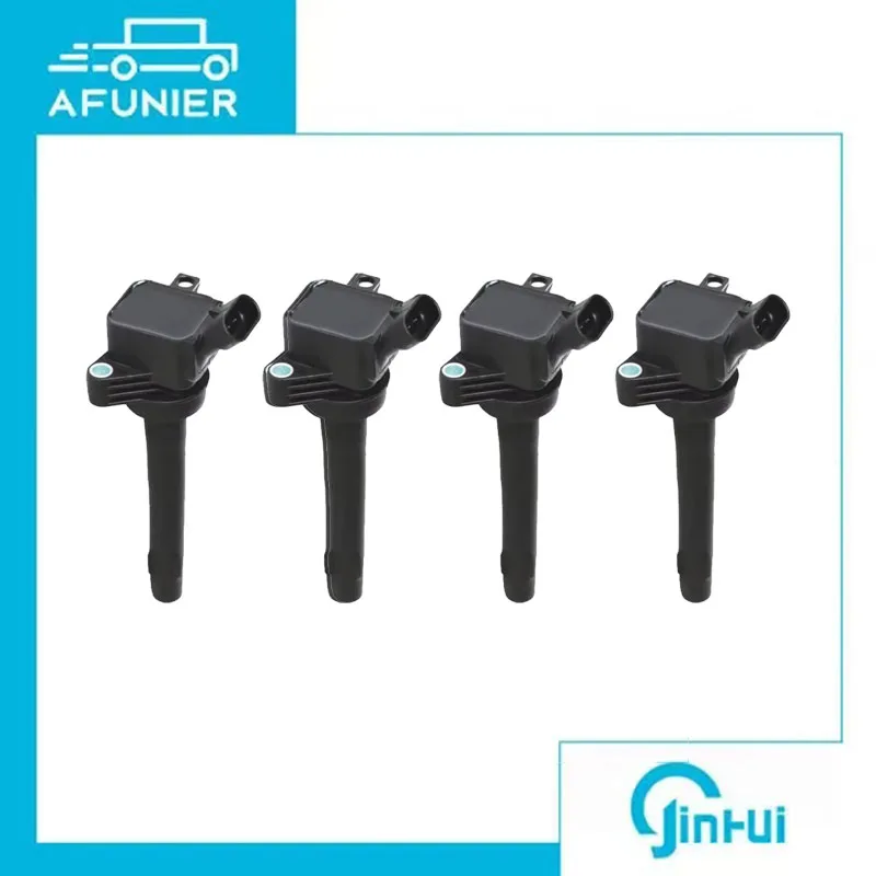 4Pcs Ignition Coil For Wu ling Hong Guang 1.2L,Wu ling Rong Guang 1.2 L,Wuling light S1.2 OE No.:F01R00A058