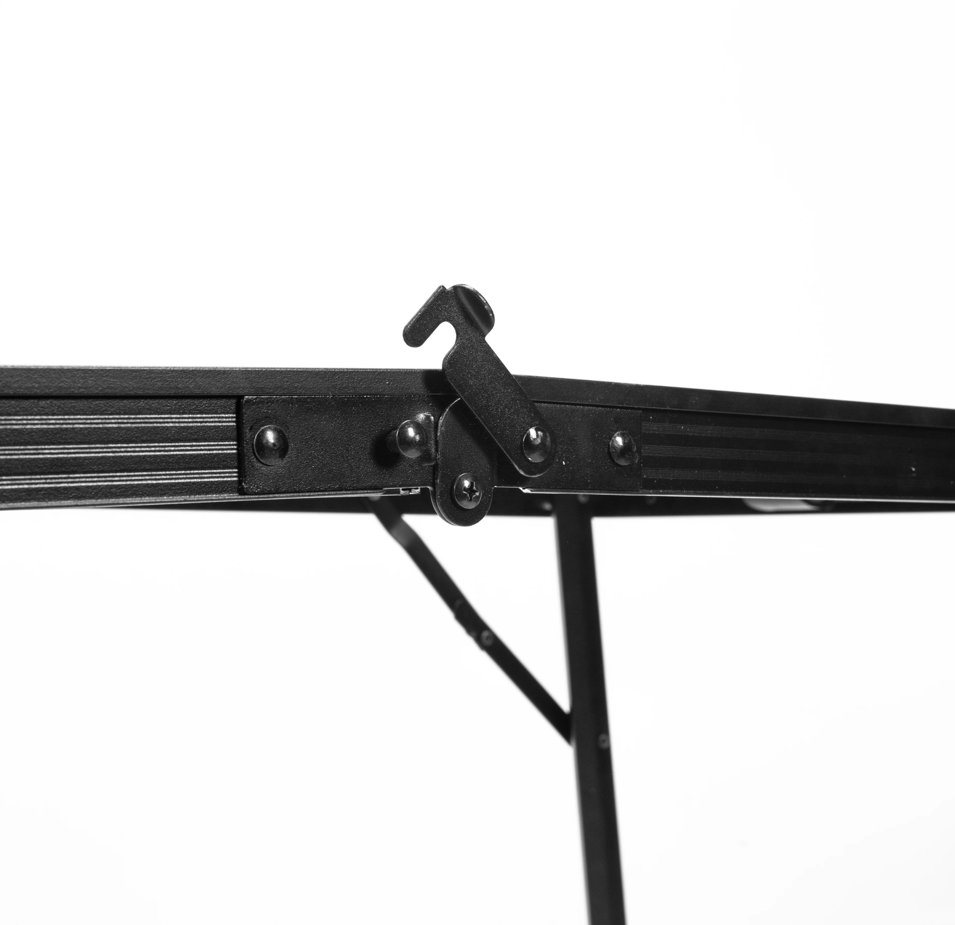 스틸 메쉬 접이식 캠핑 테이블, 조절 가능한 그릴 테이블 휴대용 금속 그릴 스탠드 바베큐, 캠핑, 야외 요리용