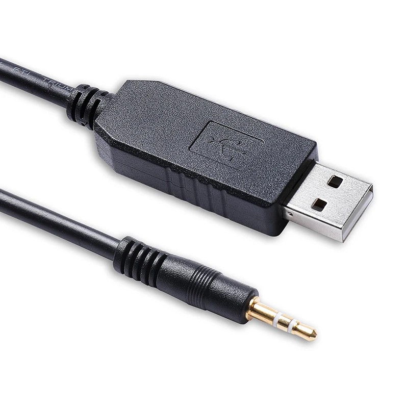 SCU-35 USB Programming Cable PL2303 USB TTL to 2.5mm Stereo for Yaesu FT-25R FT-25E FT-65R FT-65E FT-4XR FT-4XE FT-4VR FT-4VE