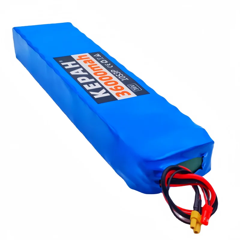 36V 36Ah 18650 Rechargeable Lithium Battery Pack 10S3P 600W Power Modified Bicycle Scooter Electric Vehicle with BMS