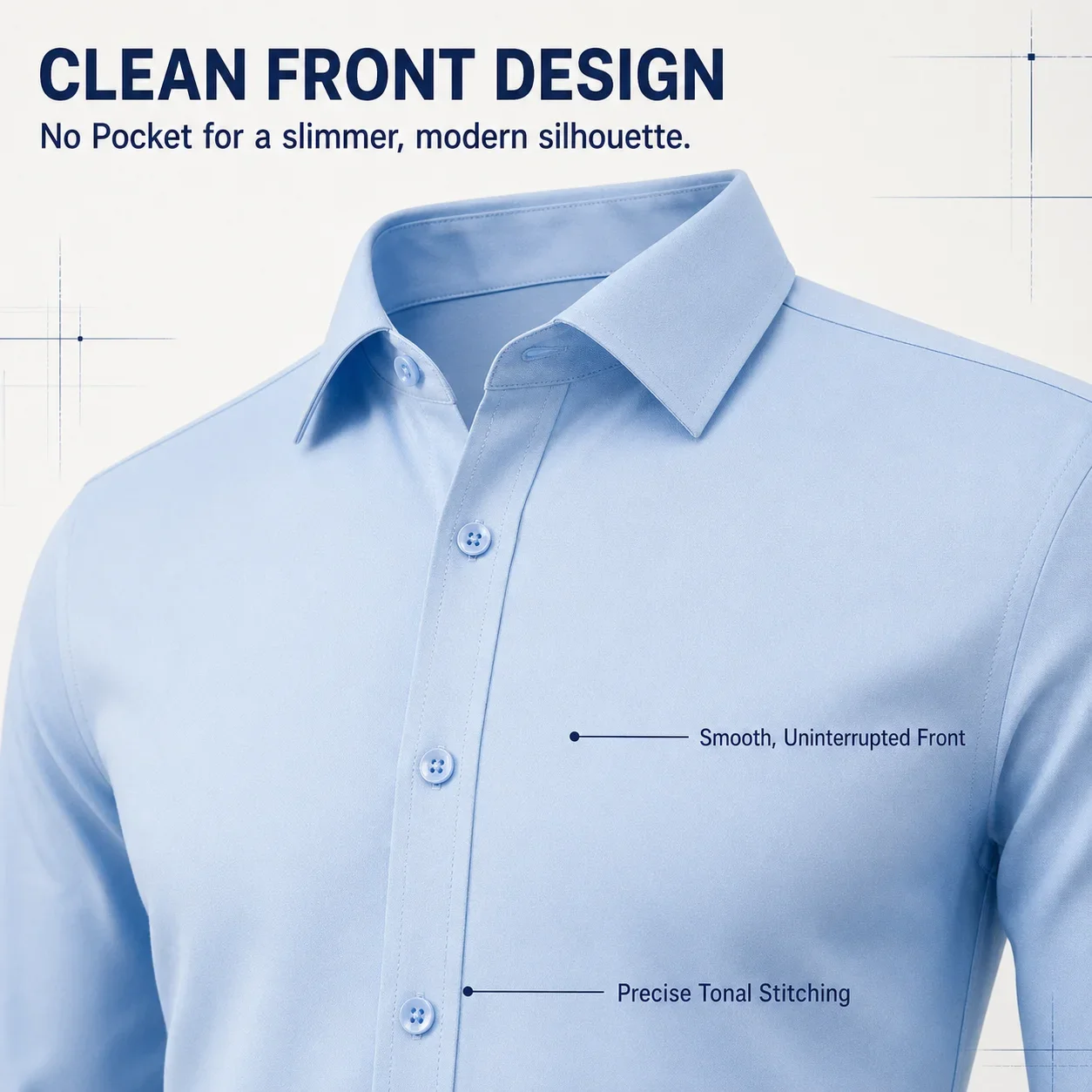 Men Plus Size Non-Iron Dress Shirts Long Sleeve Big Tall Oversized Wrinkle Free Business Casual Button Down Solid Office Tops