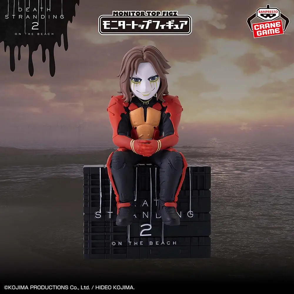 Officially Licensed Banpresto Monitor Top Figz Higgs Figure Anime Death Stranding 2 On The Beach Crossroad Character Model