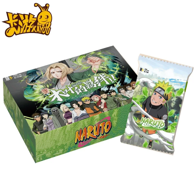 New Naruto Cards Konoha Bond Uzumaki Naruto Sasuke Hyuga Hinata  Anime Peripherals Rare Ticket Stub Collectible  Paper Toys Gift