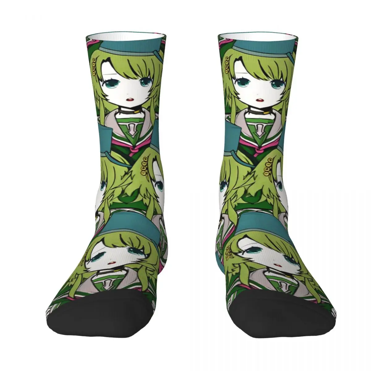 Kanna Kizuchi Your Turn To Die Stockings Women Men YTTD Anime Game Socks Soft Gothic Socks Autumn Skateboard Anti-Slip Socks