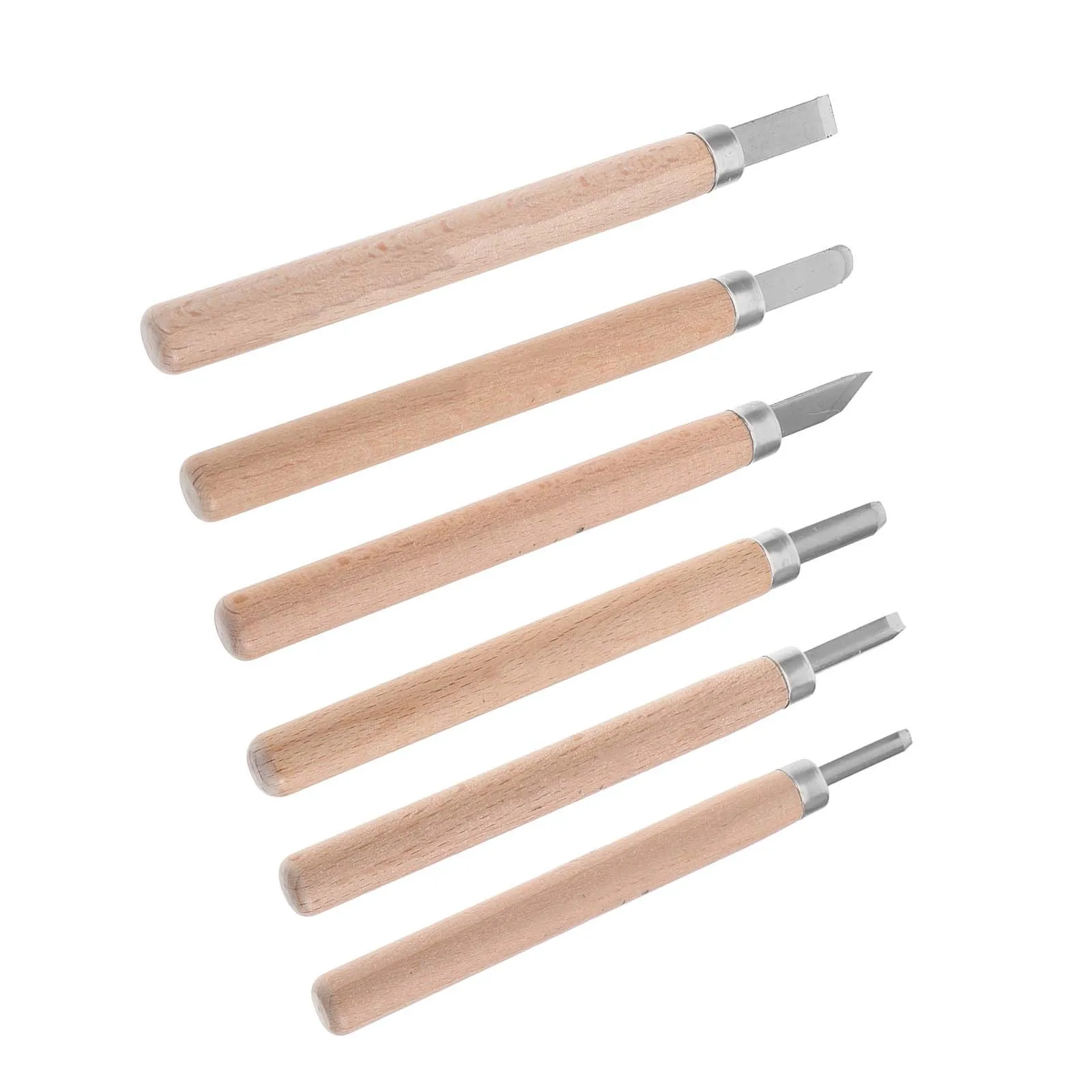 

6Pcs Woodcarving Cutters Set Handmade Wood Carving Chisel Kit for DIY Woodworking Sculpture Tools Woodcutting Supplies Carving