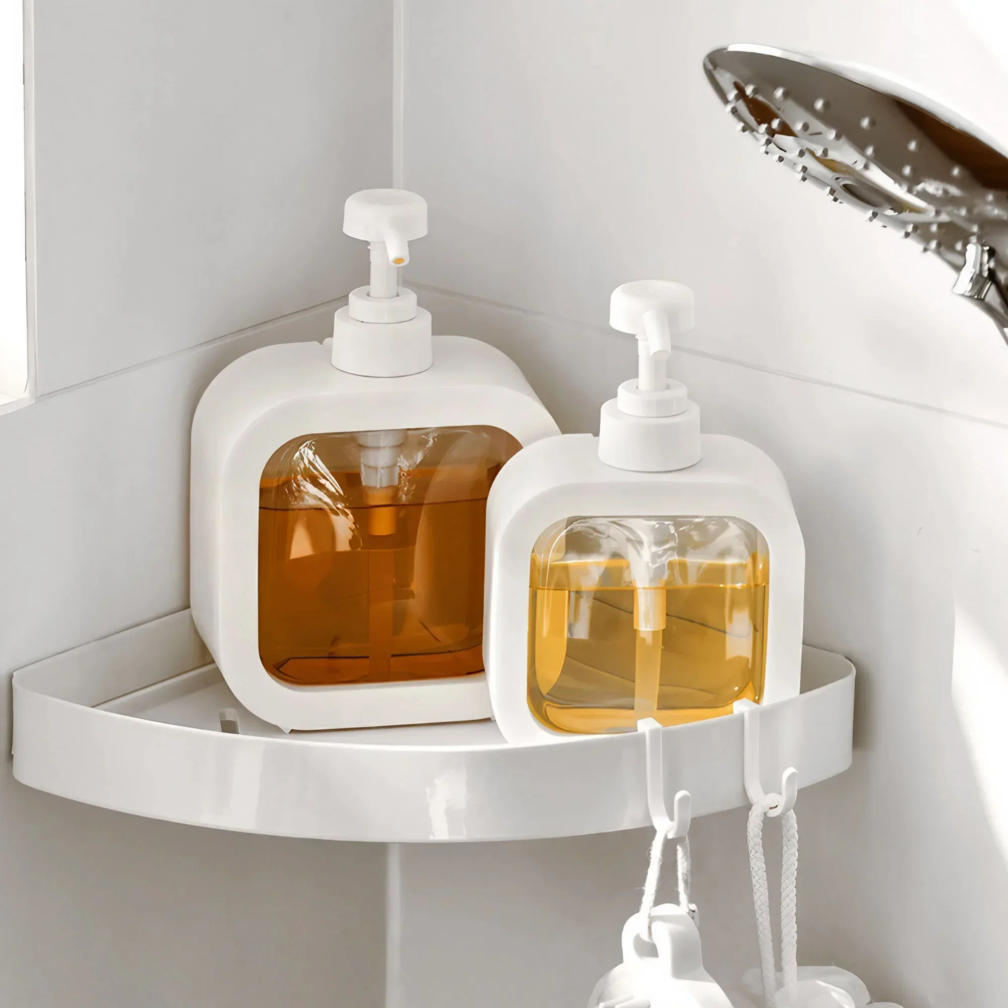 Sichtbarer Seifenspender, 300 ml, 500 ml, Badezimmer, Handwaschlotion, Pumpflasche, Hautpflege-Werkzeuge, tragbarer Kunststoffbehälter