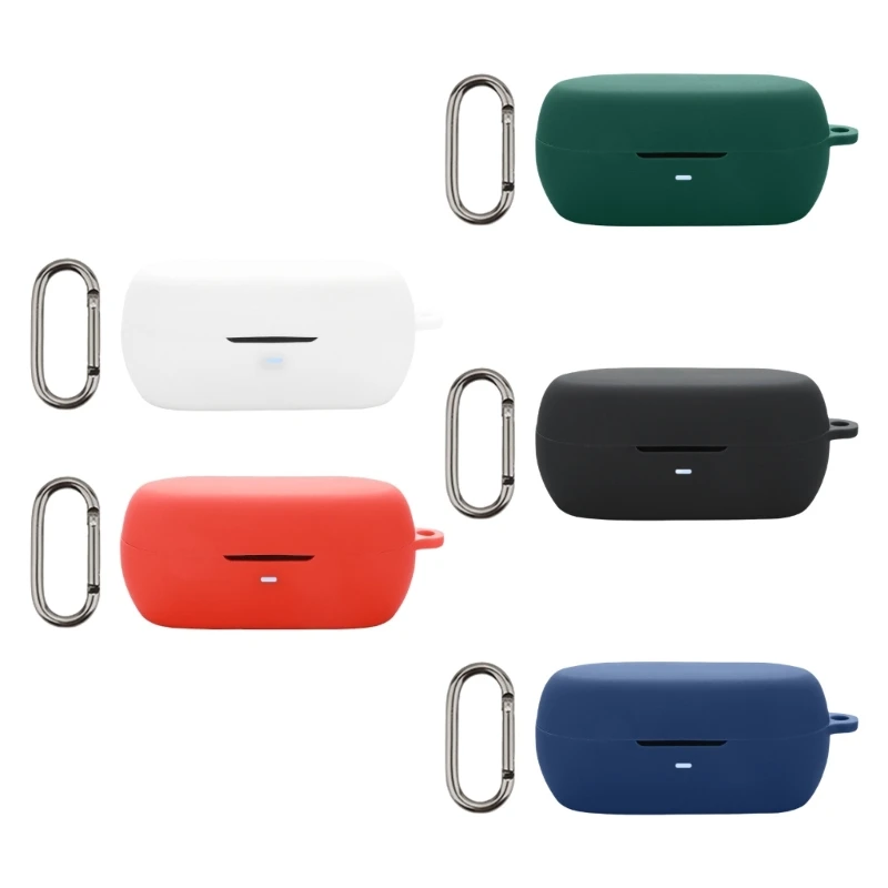 Custodia protettiva in silicone morbido per Baseus Bowie MA10 Pro Custodia protettiva antipolvere e antiurto per auricolari wireless