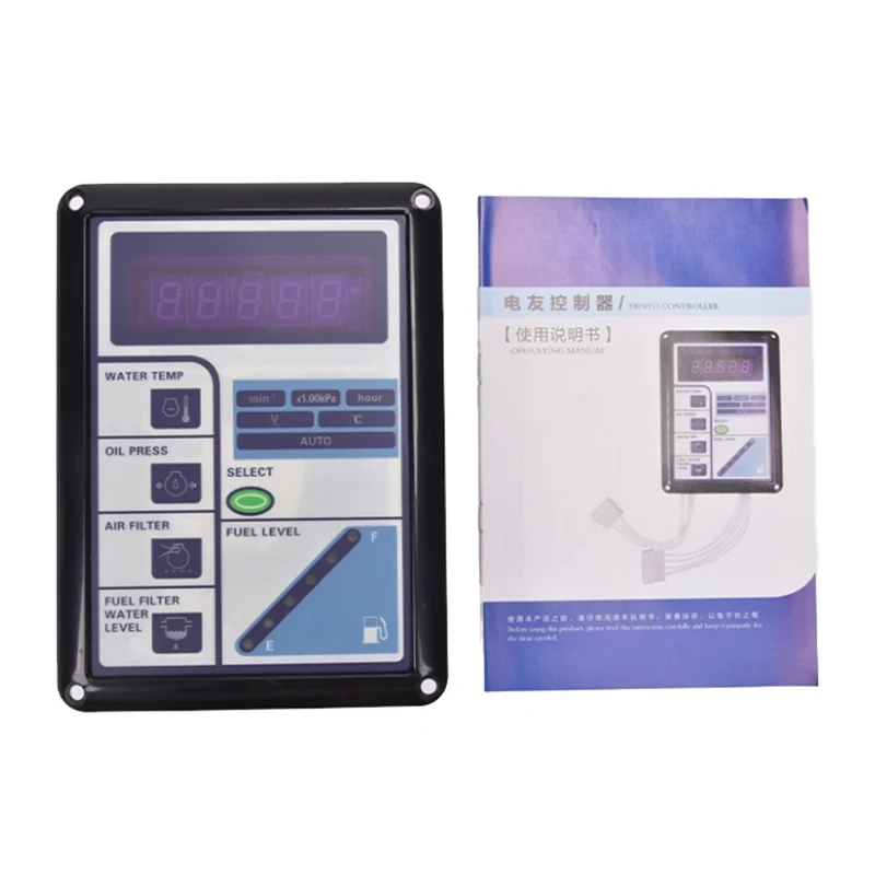 Denyo Generator Controller Modul LCD-Display Auto Control Panel 2-Stecker 3-Stecker 14-Draht Denyo Controller