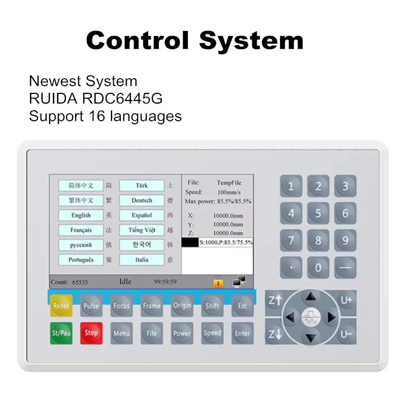 Touch Screen Offline Working System Optional Laser Engraving Machine Carving Device Laser Marking Machine For All Material