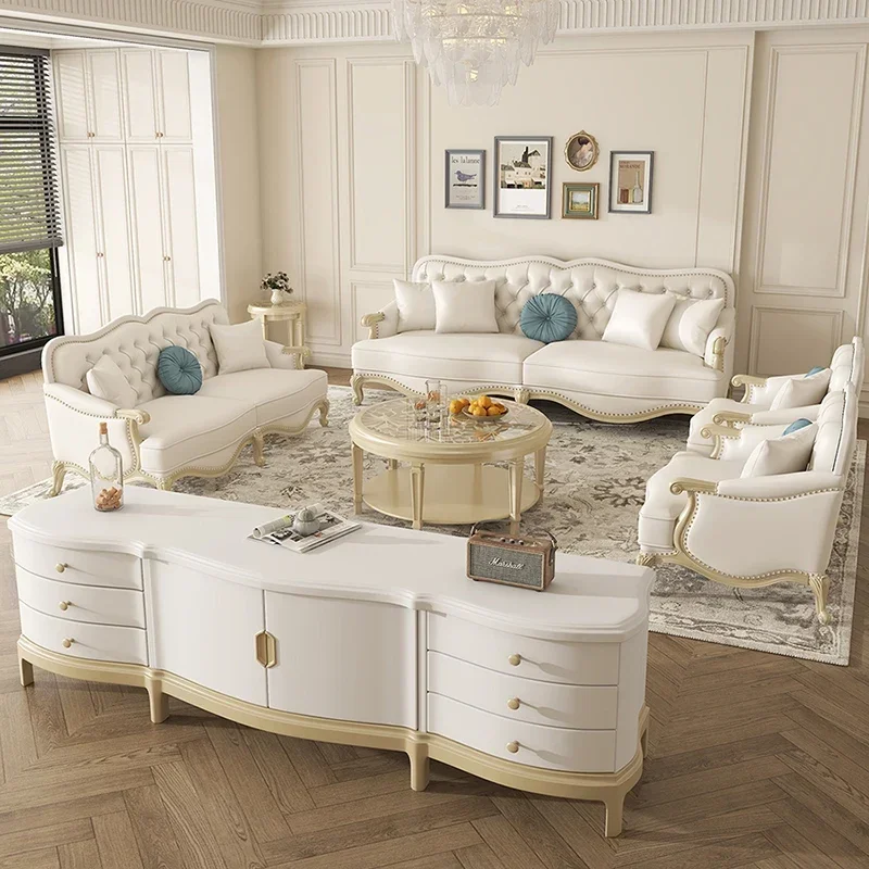 

z Modern Recliner Sofa Set Foam Nordic Designer Living Room Sofa Set White Elastic Para Sala Home Furniture